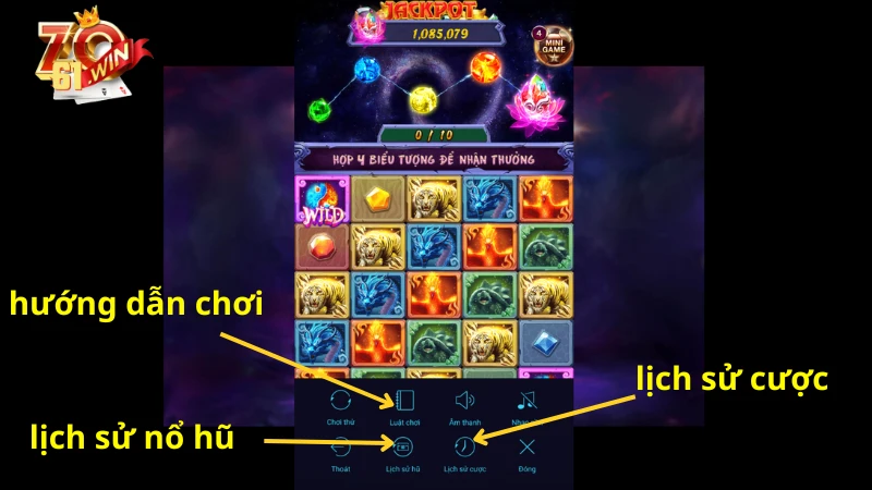 Hướng dẫn chơi Slot Zowin Hướng dẫn chơi Slot Zowin